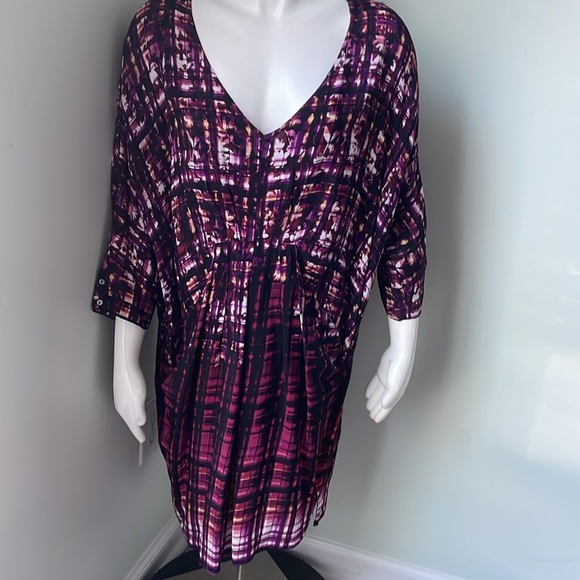 ANTHROPOLOGIE Maeve Petal Palette Boho Tunic Dress medium - Picture 3 of 7